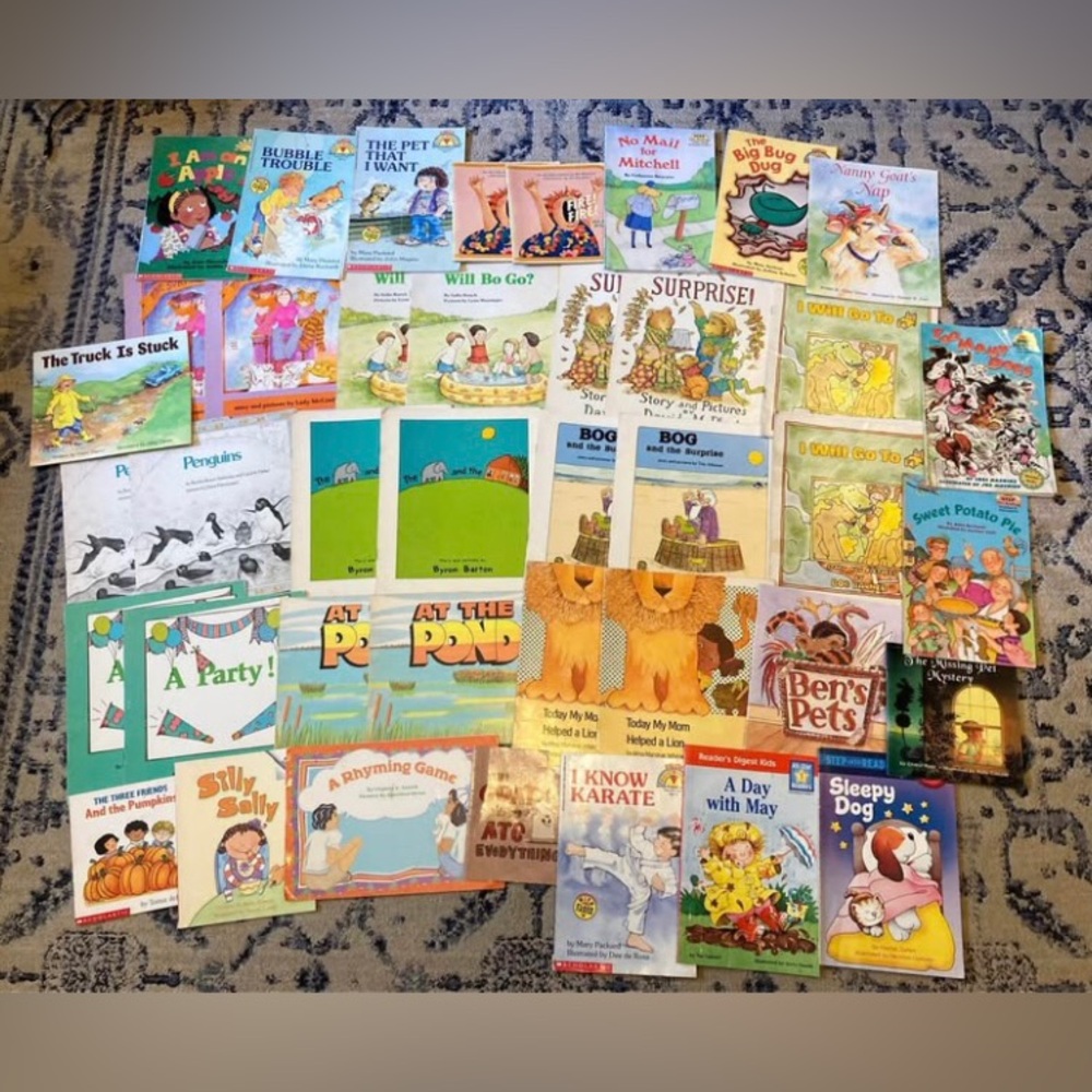 📗HUGE Lot of 40 (!!) Children’s Beginner Level 1 Readers | Children’s Books